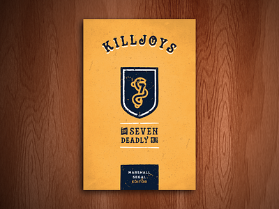 Killjoys (Final Bookcover) book bookcover cover desiring god illustration type vector