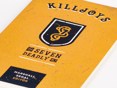 Killjoys (Final project view) book bookcover cover peter voth peter voth design