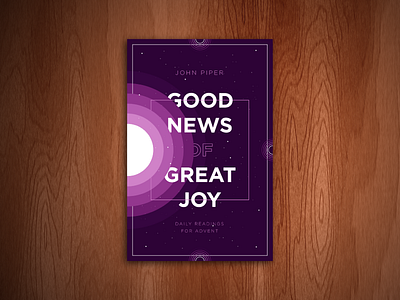 Good News of Great Joy (WIP Bookcover) book bookcover cover cover design peter voth design print print design vector wip