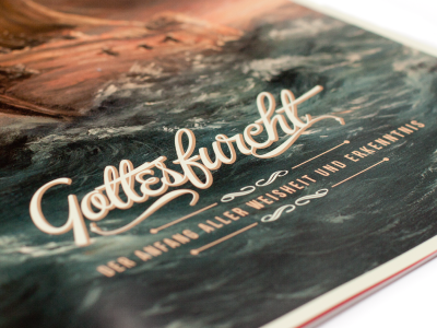 Timotheus Magazin #5 (Cover) bebas neue buffet script editorial design font illustrator magazine magazine cover ornaments peter voth design type