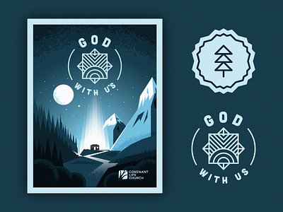 God With Us (Illustration & Badges)