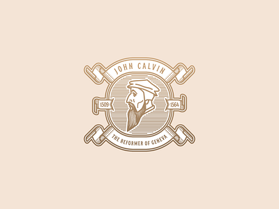 John Calvin Badge