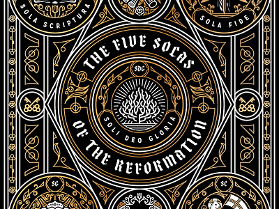 The Five Solas Of The Reformation (Print)