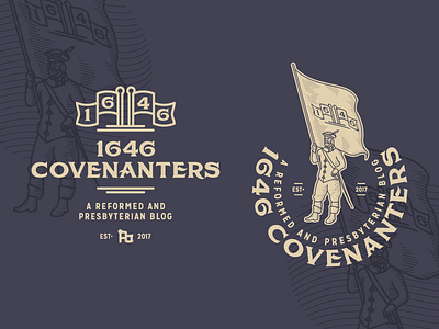 1646 Covenanters (Responsive Badges) badge branding logo