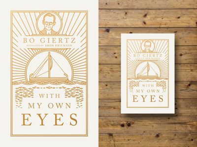 With My Own Eyes bookcover illustration woodcut