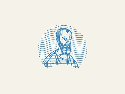 Apostle Paul (WIP) engraving illustration vector wip