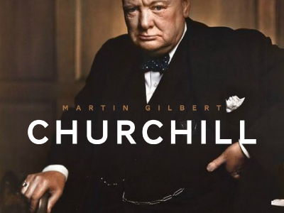 Gilbert: Churchill (Redesign the Classics #2) biography book cover classic editorial design