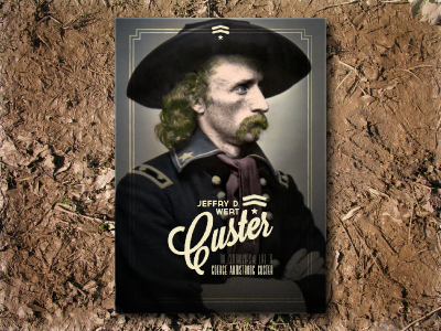 Wert: Custer (Redesign the Classics #3) II book book cover editorial design governor lavanderia lost type print print design