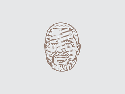 Voddie Baucham engraving illustration vector