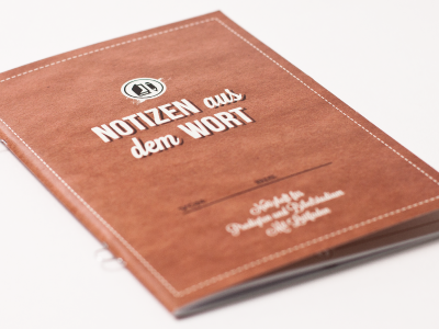 Notizen aus dem Wort (Notebook) bebas neue editorial design lavanderia. deming lost type notebook vintage