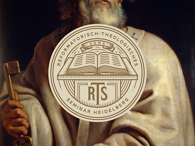RTS Heidelberg (Seal) badge branding illustration line art logo peter voth design