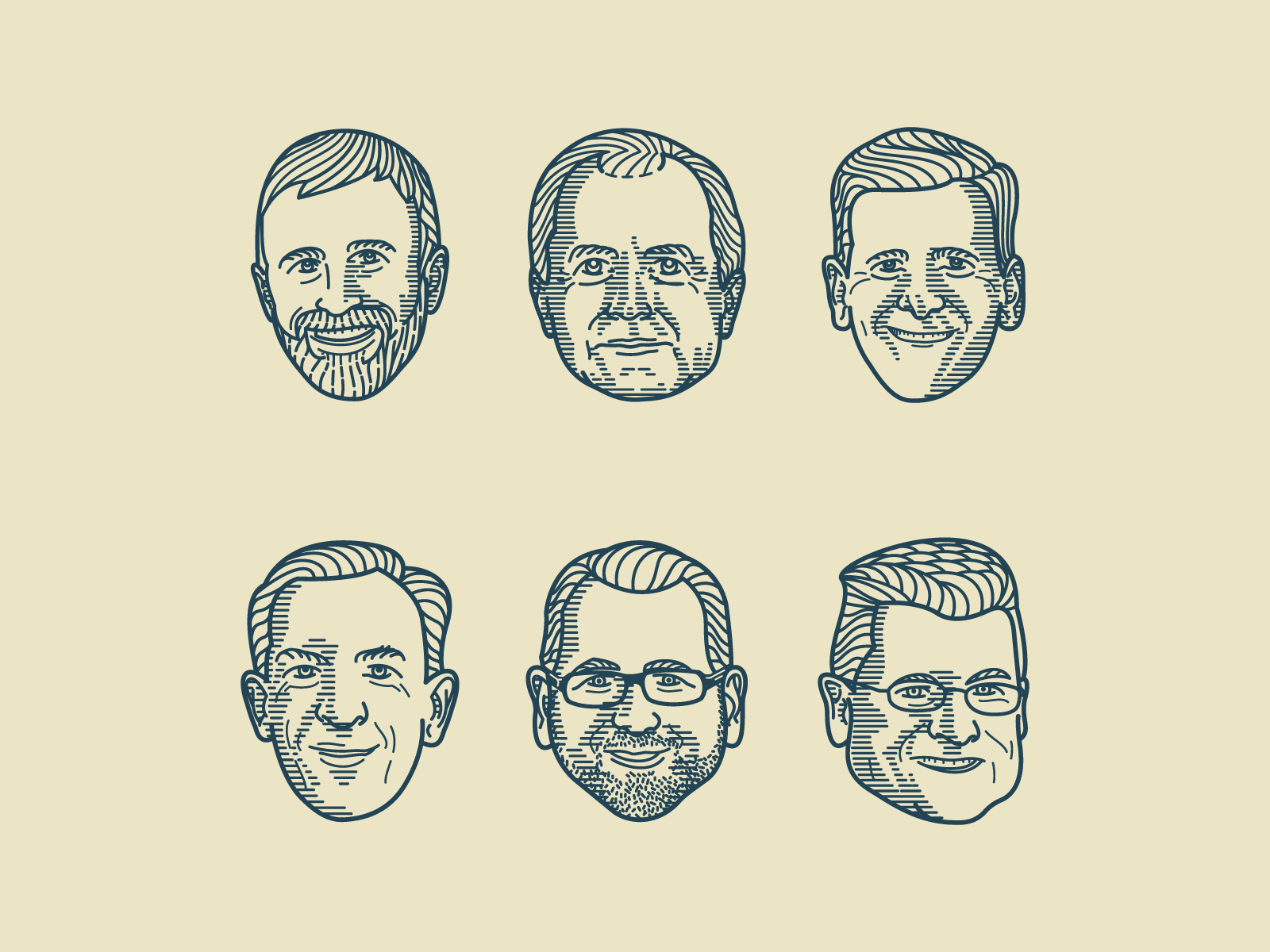 Faithful Endurance (Portraits) by Peter Voth on Dribbble