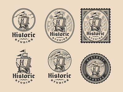 Historic Studios pt.II by Peter Voth on Dribbble