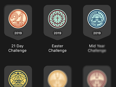 Youversion Badges By Peter Voth On Dribbble