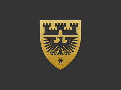 Düren badge crest graphic design heraldic icon illustration illustrator logo peter voth design vector