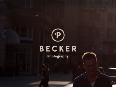 Peter Becker Photography (WIP) II branding edmond sans identity logo lost type photography