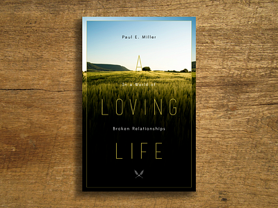 A Loving Life (WIP) barley book cover cover editorial design edmond sans mensch type