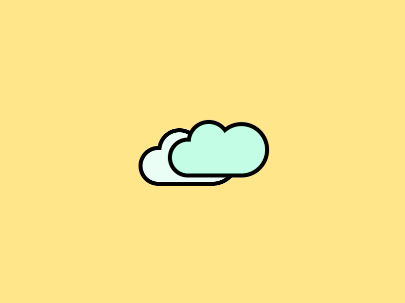 Animated Weather Set animated animated rain animated weather animated wind clouds cloudy icon icon set motion storm weather wind