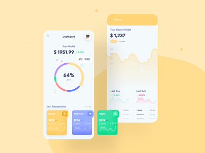 Cryptocurrency Wallet app branding crypto wallet cryptocurrency design product product design ui ux