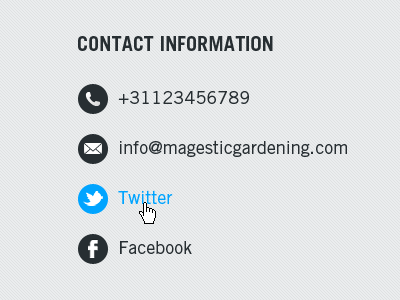 Contact information