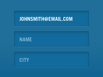Blue input boxes blue input input box subtle