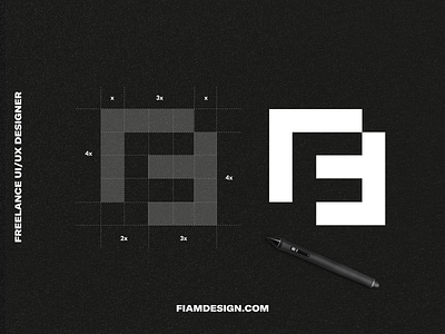 Fiamdesign logo symbol 2021 brand branding design logo monogram