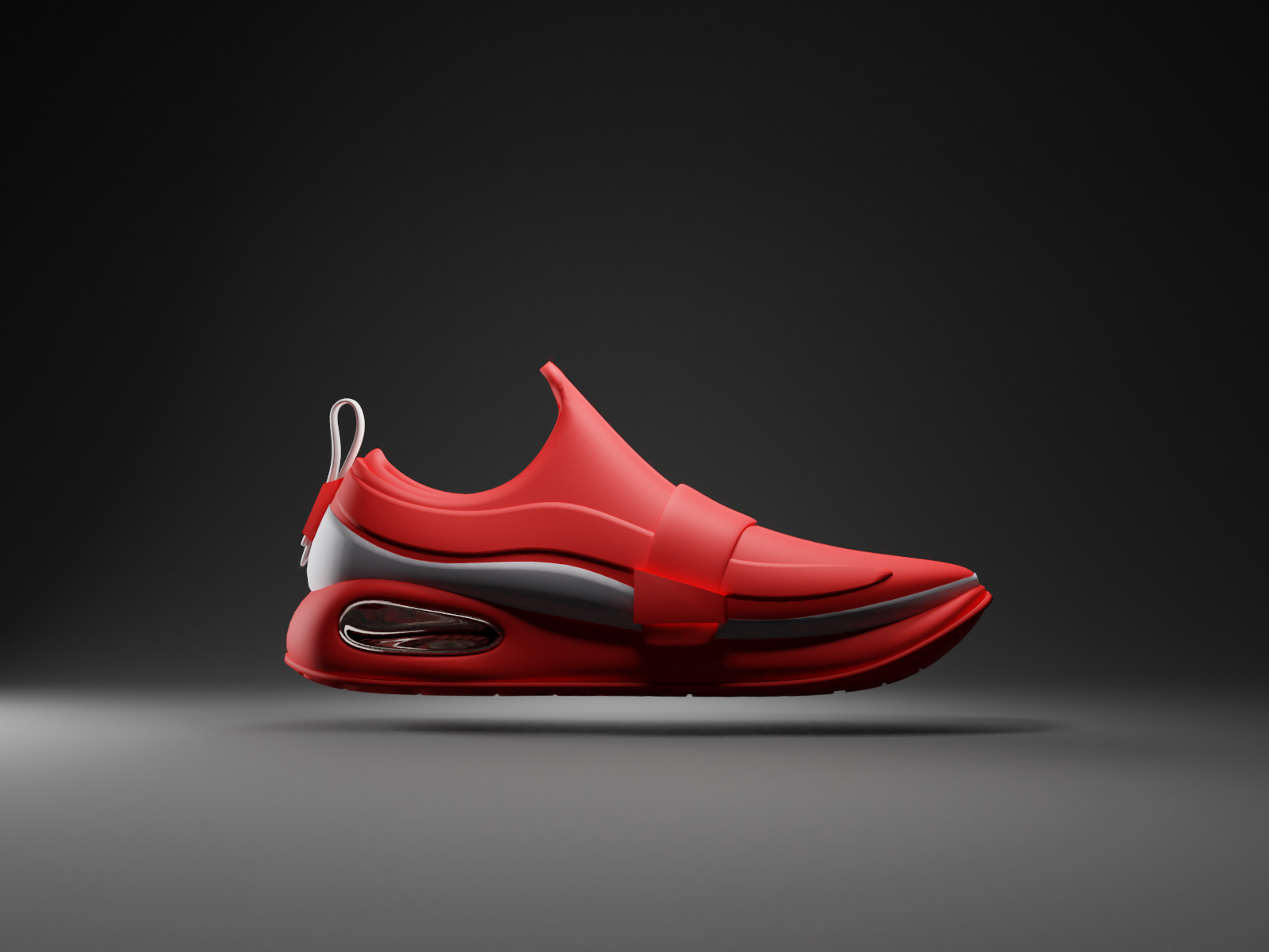 Superlight red shoe by Frank Marklund on Dribbble