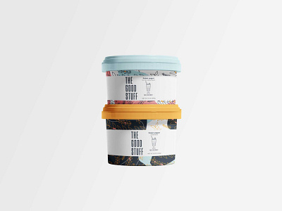 Parlez-Vous Parfait | Frozen Yogurt Packaging brand branding cup design frozen frozen yogurt identity illustration illustrator logo package packaging pattern student work yogurt