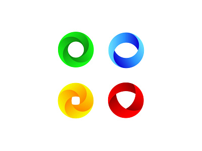 Circles gradients