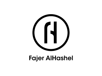 Fajer Al Hashel - Personal Brand Logo art branding f f letter logo fh identity identity branding illustration logo logodesign logomark minimal monogram neat personal branding personal logo simple sleek vector visualidentity