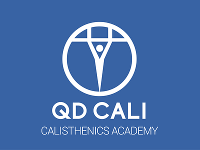 QD Cali athletics bold branding calisthenics confident fitness gym logo sports strong