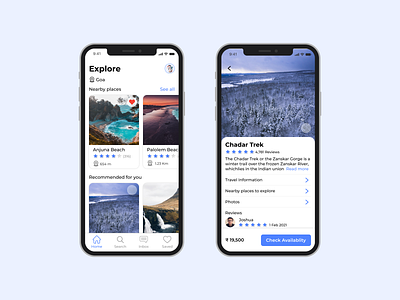 Travel App app app ui challenge daily ui dailyui design e comerce mobile apps mobile design mobile ui tourism tours travel travel agency travel app travelling ui ui design ux ux design