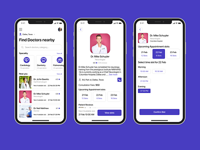 Doctor Appointment booking app