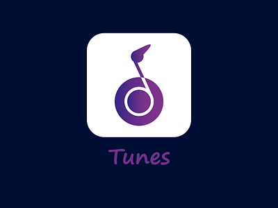 App Icon Music app icon UI 005 app branding challenge daily ui dailyui design illustration logo music music app music player tunes ui ux