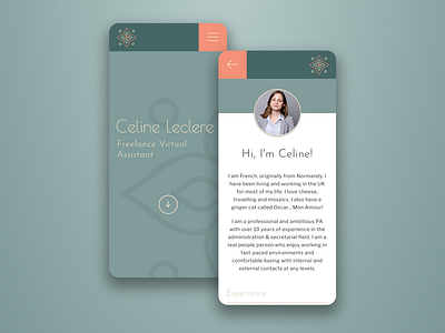 Celine Leclere Website