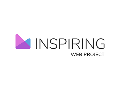 Inspiring Web Project branding design illustrator logo vector website