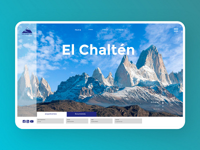 Sur Argentina | Design UI/UX conceptual design experimental site travel ui ui design ux uxdesign webdesign website