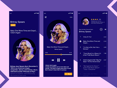 Music Player Design 009