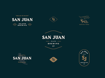 San Juan Island Brewing Co brewery brewing historic island logo san juans