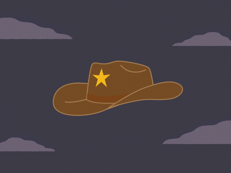 Howdy animation design motion graphics vector