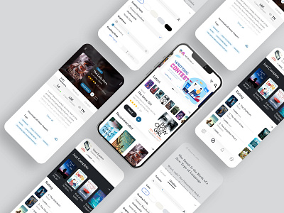 Mobile App: iOS Android UI android app comic appp ios app ui