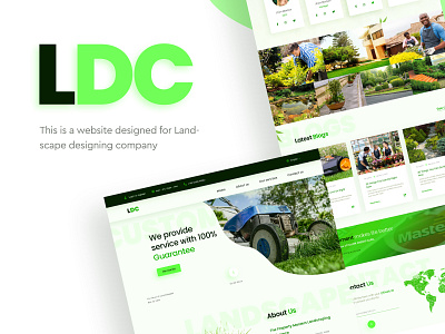 LDC UI concept behance behance project branding design illustration inspiration landing page design logo logodesign uidesign uiux uxdesign webdesign