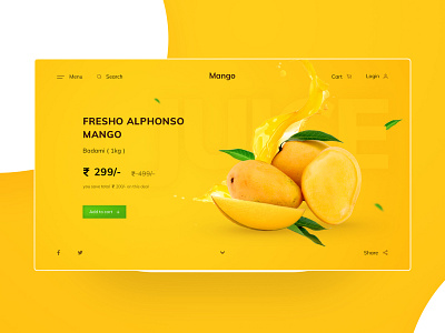 Mango UI design concept 🥭🥭 behance design designer digital illustration fruity juice mango product design summer typography ui designer uidesign uiux ux research uxdesign uxui visual design webdesign webdesigner webdevelopment