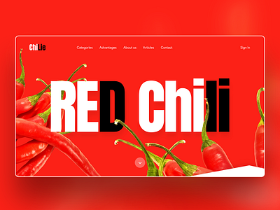 Red Chilli UI design concept behance chili colorful design design designer instagram post logo logodesign mordern design redesign smooth trending ui ui ui inspiration uidesign uiux ux uxdesign web development webdesign