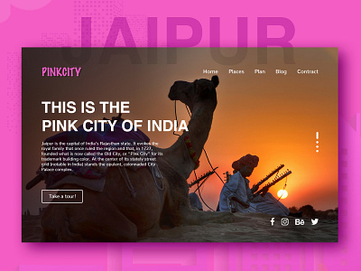 Pink city of India