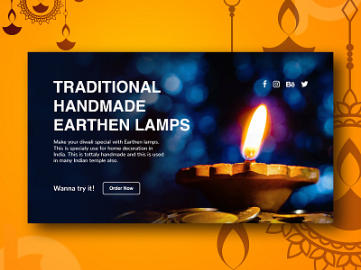 Earthen Lamps branding design icon illustration logo logo design logodesign logos simplicity trendy typography ui uidesign ux uxdesign webdesign webdesigner webdevelopment website website design