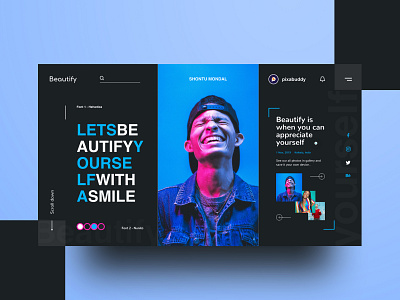 Beautify UI behance design digital marketing dribble instagram logo design logobrand logodesign ui ui design uidesign uidesigner uitrends uiux ux ux ui ux design uxdesign uxresearch webdesign