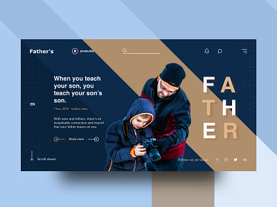 Father's UI behance dribbble identity design instagram logo logo design ui ui ux ui designer uidesign uitrends uiux ux ux research uxdesign uxui web webdesign webdesigner webdevelopment