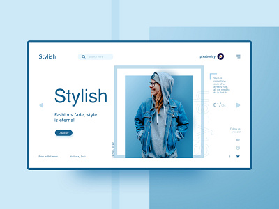 Stylish UI behance digital marketing dribbble instagram logo logo designer logodesign ui ui ux design ui designer uidesign uiux ux uxdesign uxui web web designer web developer web development website design