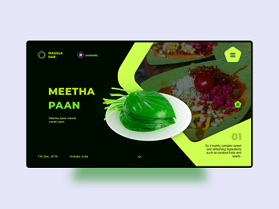 Masala Dar UI behance design art designer designs interface landing page logo logodesign ui ui ux ui design uidesign uiinspirations uiux ux uxdesign uxresearch web webdesign webdevelopment